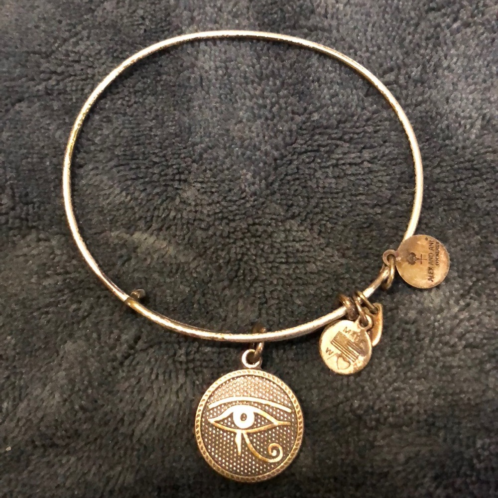 Alex and Ani silver bracelet